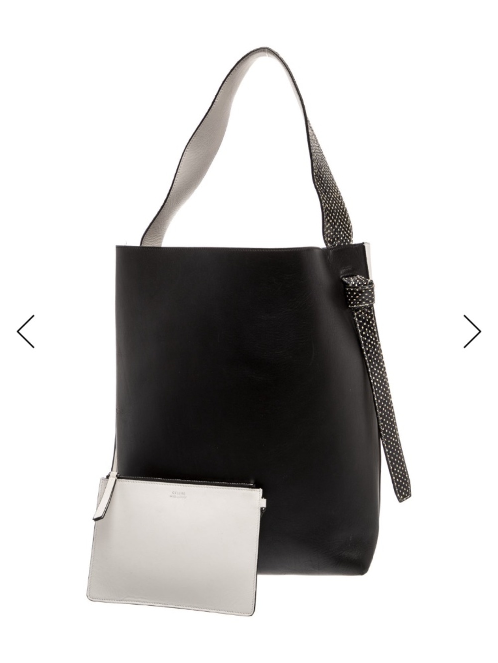Celine Leather Twisted Cabas Large - Picture 2 of 6